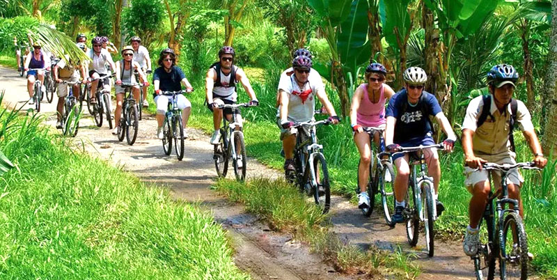 Bali Cycling and Tanah Lot Tour Packages