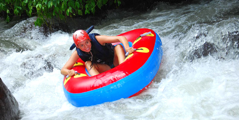 Bali River Tubing and Uluwatu Tour Packages